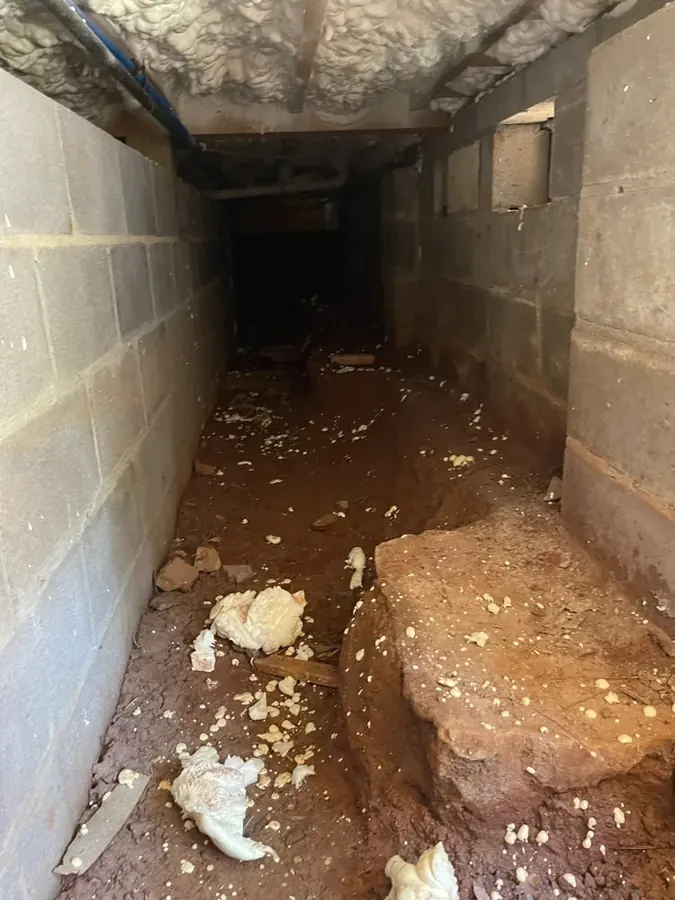 Storm flooding cleanup in Lake Highlands, Dallas